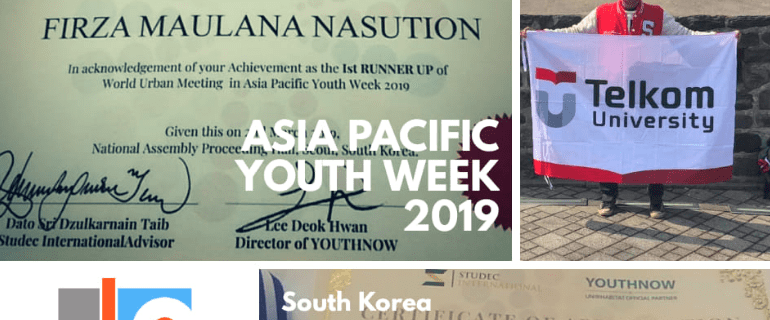 Mahasiswa D3 SI Juara 2 Asia Pacific Youth Week 2019