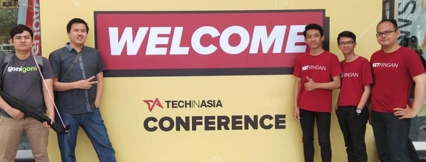 KETRINGAN Hadir di StartUp Factory di TechInAsia Conference 2019.